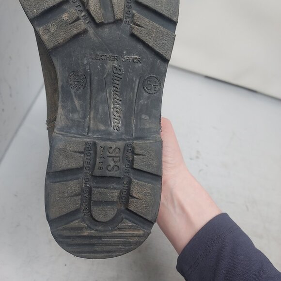 Blundstone WOMENS Chelsea Rustic Brown Boot - Picture 3 of 10